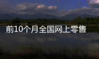 前10個月全國網上零售額增長8.8%