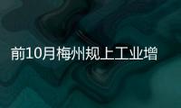 前10月梅州規上工業增加值同比增12.8%，增速高于全省平均水平！速戳了解