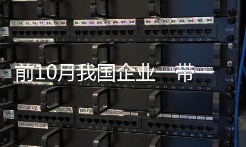 前10月我國(guó)企業(yè)一帶一路沿線國(guó)家新增投資119億美元