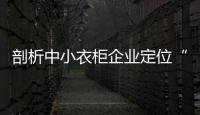 剖析中小衣柜企業(yè)定位“中高端”失敗的根源