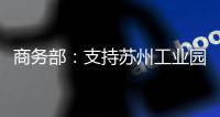 商務部：支持蘇州工業園區與新加坡開展數字經濟合作