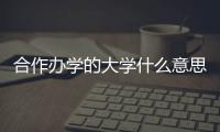 合作辦學(xué)的大學(xué)什么意思（合作辦學(xué)的大學(xué)好不好）