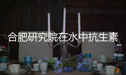 合肥研究院在水中抗生素的快速降解研究中取得進展