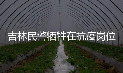 吉林民警犧牲在抗疫崗位上：因疫情只能簡單送別