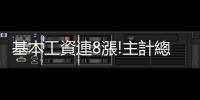 基本工資連8漲!主計總處：2022年仍有34萬勞工月收低於2.5萬