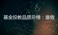 基金投教品質總榜：誰傲居榜首？誰落在榜尾？丨基金投教測評④