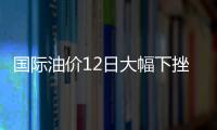 國際油價12日大幅下挫