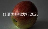 佳源國際擬發行2023年到期3億美元優先票據 年利率12.5%