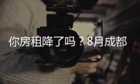 你房租降了嗎？8月成都、煙臺、北京環比降幅居前三