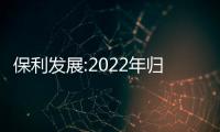 保利發展:2022年歸母凈利潤183.03億,同比下降33.17%