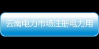 云南電力市場注冊電力用戶數突破20萬