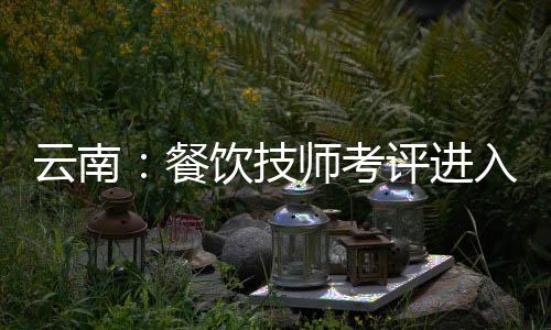 云南：餐飲技師考評(píng)進(jìn)入社會(huì)化