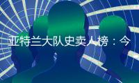 亞特蘭大隊史賣人榜：今夏出售霍伊倫8500萬歐元居首