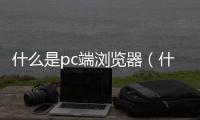 什么是pc端瀏覽器（什么是pc端）