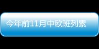 今年前11月中歐班列累計開行16145列（新數(shù)據(jù) 新看點）