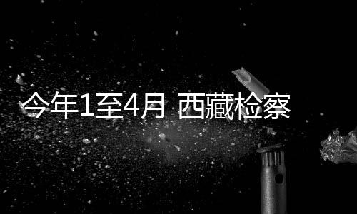 今年1至4月 西藏檢察機關開展檢察聽證161件次 通過檢察聽證化解糾紛121件次