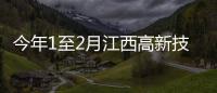 今年1至2月江西高新技術產業完成產值749.8億元