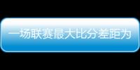 一場聯賽最大比分差距為23球恒大足校23