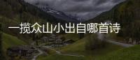 一攬眾山小出自哪首詩(shī) 一覽眾山小全詩(shī)是什么