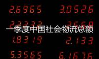 一季度中國社會物流總額達75.1萬億元 同比增24.2%