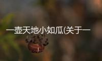 一壺天地小如瓜(關(guān)于一壺天地小如瓜簡(jiǎn)述)