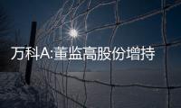 萬科A:董監高股份增持計劃取消增持價格上限