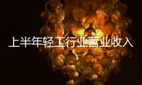 上半年輕工行業營業收入同比增22.6%