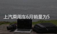 上汽乘用車6月銷量為5.2萬輛 同比下降7.5%