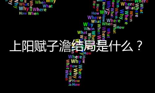 上陽(yáng)賦子澹結(jié)局是什么？子澹和胡瑤在一起了嗎？