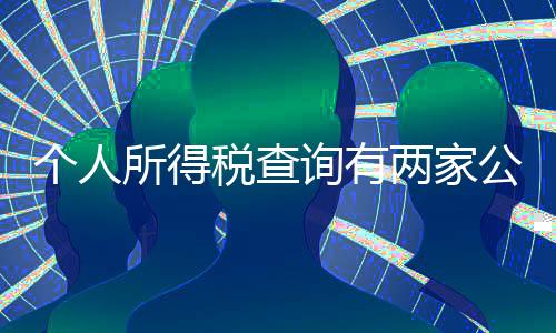 個人所得稅查詢有兩家公司給我發工資總金額超過5000了需要交