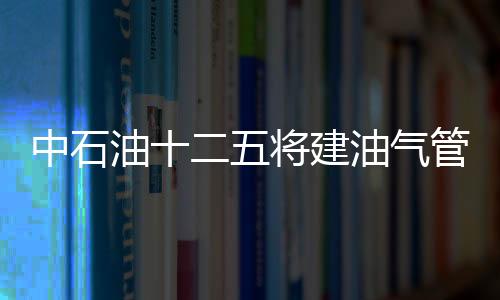 中石油十二五將建油氣管道5.4萬公里