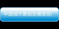 中國城市營銷發展報告(2019)(關于中國城市營銷發展報告(2019)簡述)