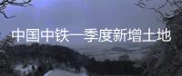 中國中鐵一季度新增土地儲備26.5萬平,同比增85.3%