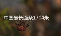 中國最長面條1704米 巍山造