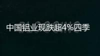 中國鋁業(yè)現(xiàn)跌超4%四季度需求難有起色鋁價偏弱運行