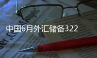 中國(guó)6月外匯儲(chǔ)備32223.6億美元，6月末黃金儲(chǔ)備7280萬(wàn)盎司