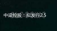 中梁控股：擬發行2.5億美元票據 年利率8.75%