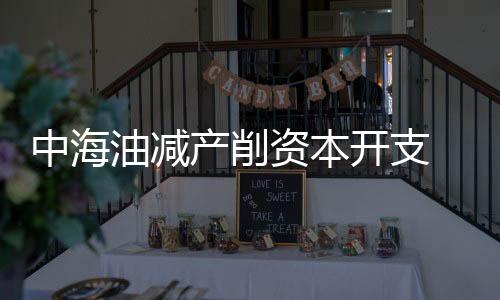 中海油減產削資本開支 或影響新增產量