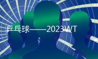 乒乓球——2023WTT法蘭克福冠軍賽：王藝迪奪冠