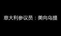 意大利參議員：美向烏提供集束彈藥是不計后果的行為