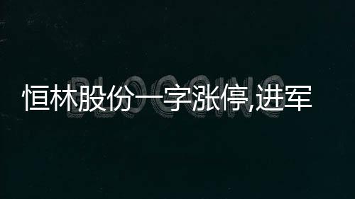 恒林股份一字漲停,進(jìn)軍智能算力領(lǐng)域,與智能家居協(xié)同發(fā)展