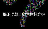 揭陽混凝土樹木欄桿維護方便、使用年限長