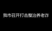 我市召開打擊整治養老詐騙專項行動推進會