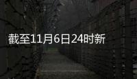 截至11月6日24時新型冠狀病毒肺炎疫情最新情況