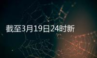 截至3月19日24時(shí)新型冠狀病毒肺炎疫情最新情況