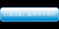 打籃球圖片籃球場半場尺寸詳圖籃球多久打一次氣