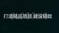 打造精品項目 建設精致城鎮