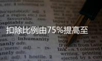 扣除比例由75%提高至100% 四部門部署2023年降成本重點工作