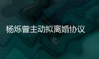 楊爍曾主動擬離婚協議 為給妻子王黎雯一個保障