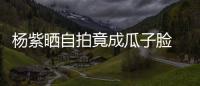 楊紫曬自拍竟成瓜子臉 網友：你居然自己先瘦了？